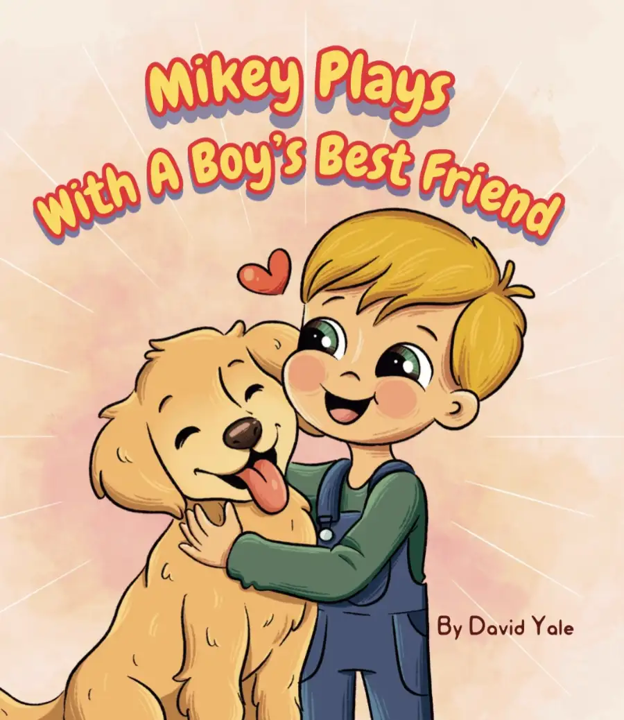 Mikey Plays With A Boy's Best Friend Image
